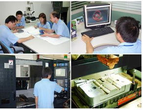 模具制造高清图片 中山市汉信现代设计制造技术服务中心的技术实力展现